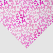 Schmetterlingswerfen (rosa) seidenpapier (Detail)