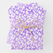 Schmetterlingswirbel (Lavendel) Geschenkpapier Set (Beispiel)