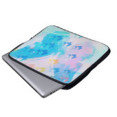 Schmetterlingswolke Laptopschutzhülle (Vorne Knopf)