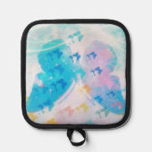 Schmetterlingswolke Topflappen (Vorderseite)