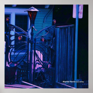 Schmetterlingtor Poster