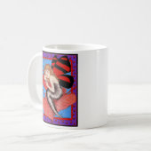 Schmetterlingvalentine-Tasse Kaffeetasse (Vorderseite Links)