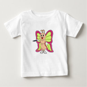 Schmetterlingzauberstab Baby T-shirt
