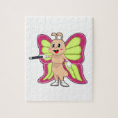 Schmetterlingzauberstab Puzzle (Vertikal)