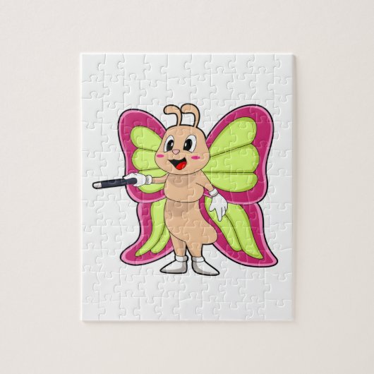 Schmetterlingzauberstab Puzzle (Vertikal)