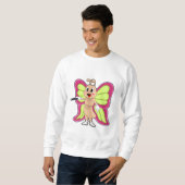 Schmetterlingzauberstab Sweatshirt (Vorne ganz)