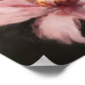 Schmetternde Schönheit: Schmetterling auf einer Bl Poster (Ecke)