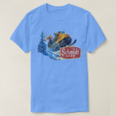 Schmidt Beer Snowmobile T-Shirt (Design vorne)