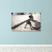 Schmidt & Bender M-854155 DS Leinwanddruck (Insitu (Holzboden))