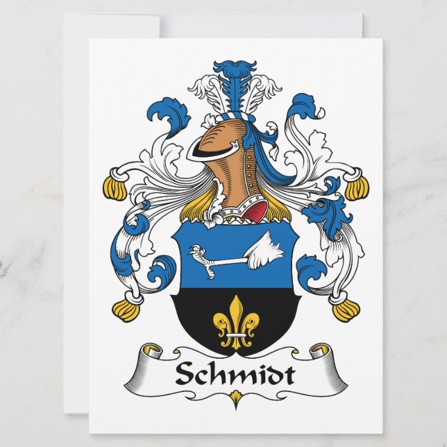 Schmidt Familienwappen (Vorderseite)