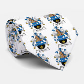 Schmidt-Familienwappen Krawatte (Gerollt)