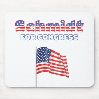 Schmidt für Kongress-patriotische amerikanische Mousepad