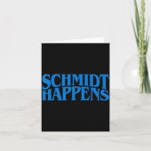 Schmidt Happens German Name Karte (Vorderseite)