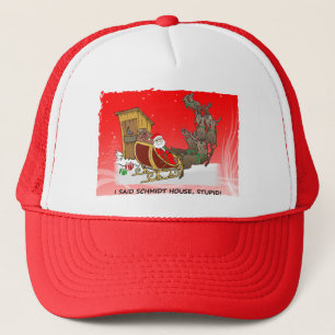 Schmidt-Haus-lustiger Weihnachtshut Truckerkappe