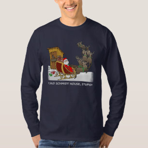 Schmidt-Haus-lustiges WeihnachtsShirt T-Shirt