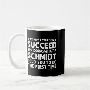 Schmidt Lustiger Familienname Familienbaum Geburts Kaffeetasse