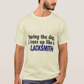Schmied am Tag T-Shirt (Vorderseite)