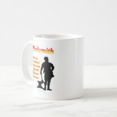 Schmied Kaffeetasse (Vorderseite Links)