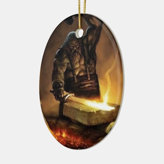 Schmied Keramik Ornament (Links)