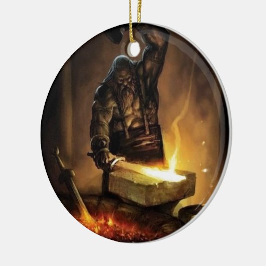 Schmied Keramikornament (Links)