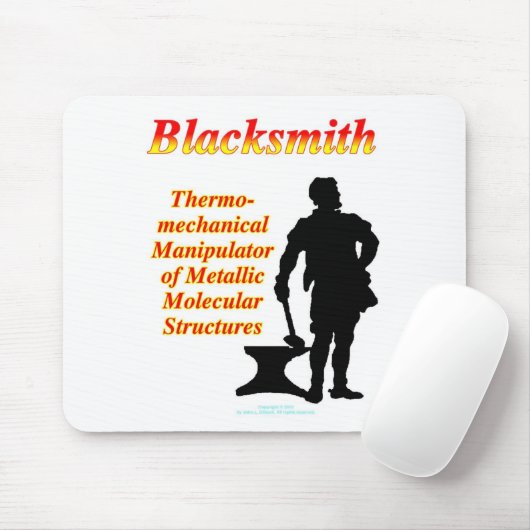 Schmied Mousepad (Mit Mouse)
