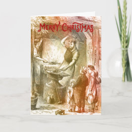 Schmied oder Farrier Weihnachtskarte Feiertagskarte