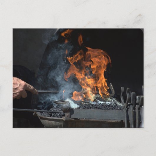 Schmied Postkarte (Vorderseite)