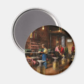 Schmied - Schmiedeschule 1899 Magnet (Vorderseite/Rückseite)