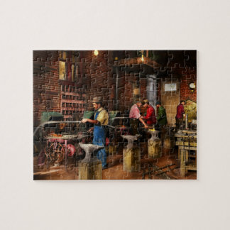 Schmied - Schmiedeschule 1899 Puzzle