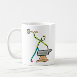 Schmied Stickman Kaffeetasse