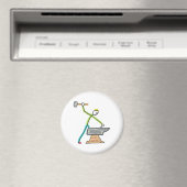 Schmied Stickman Magnet (In Situ (Geschirrspüler))