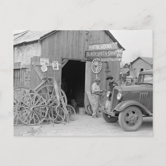 Schmiede, 1939 postkarte (Vorderseite)
