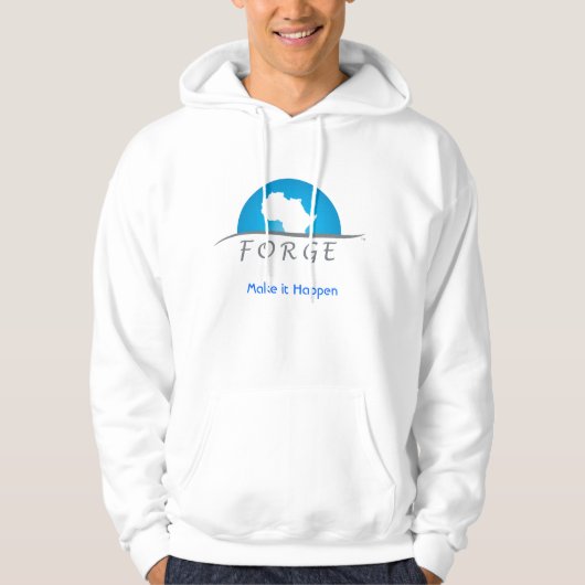 SCHMIEDE das mit Kapuze Sweatshirt Standardmänner (Vorderseite)