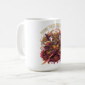 Schmiede Dein Eigenes Schicksal Shirt Kaffeetasse (Vorderseite Links)