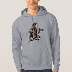 Schmiede Deine Melodie – Spartanischer Geiger Hoodie