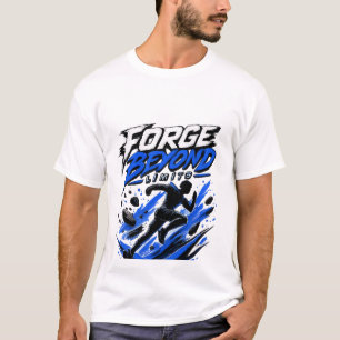 Schmiede jenseits der Grenzen   Motivationsläufer- T-Shirt