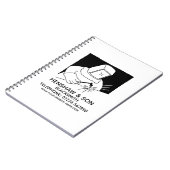 Schmiede Notizbuch Notizblock (Linke Seite)