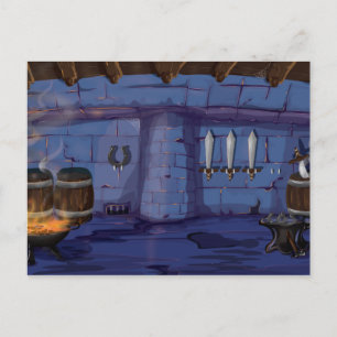 Schmiede Postkarte