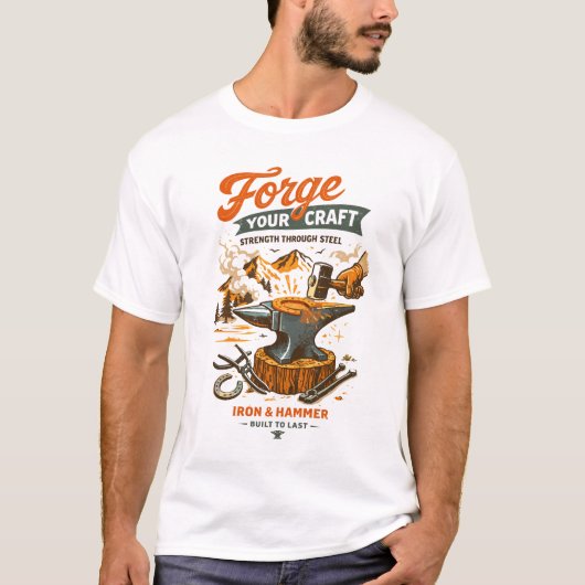 Schmiede Stärke T-Shirt (Vorderseite)
