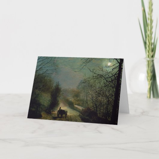 Schmiede-Tal Johns Atkinson Grimshaw | Karte (Vorderseite)