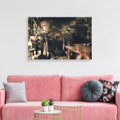 Schmiedebüro Leinwanddruck (Insitu (Wohnzimmer))