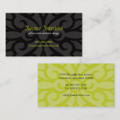 Schmiedeeisen-dekorative Visitenkarte (Vorne/Hinten)