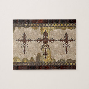 Schmiedeeisen-Kreuz Puzzle