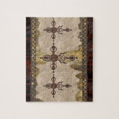 Schmiedeeisen-Kreuz Puzzle (Vertikal)