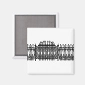 Schmiedeeisen Magnet (Vorderseite/Rückseite)