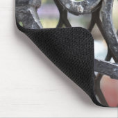 Schmiedeeisen-Tor Upper West Side New York NYC Mousepad (Ecke)