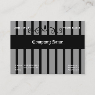 Schmiedeeisen-Zaun-Visitenkarten Visitenkarte