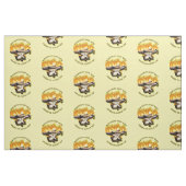 Schmiedegeschäft mit Ambosse und Hammer im Feuer Stoff (Fat Quarter (45,7 x 55,9 cm))