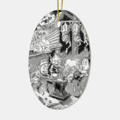 SchmiedeGnome an der Schmiede Keramikornament (Links)