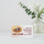 Schmiedehammer-Visitenkarte Visitenkarte (Stehend Vorderseite)